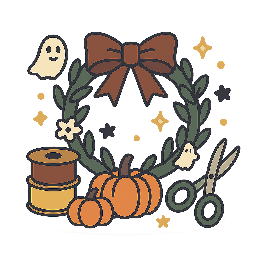 Halloween Wreath Workshop Notes