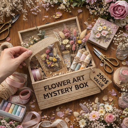 Flower Art Mystery Box